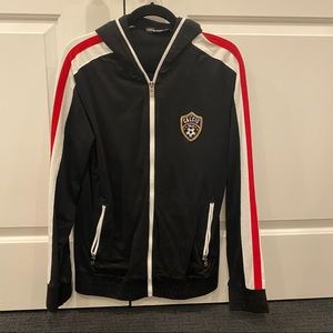 Dolce & Gabbana mens black hoodie